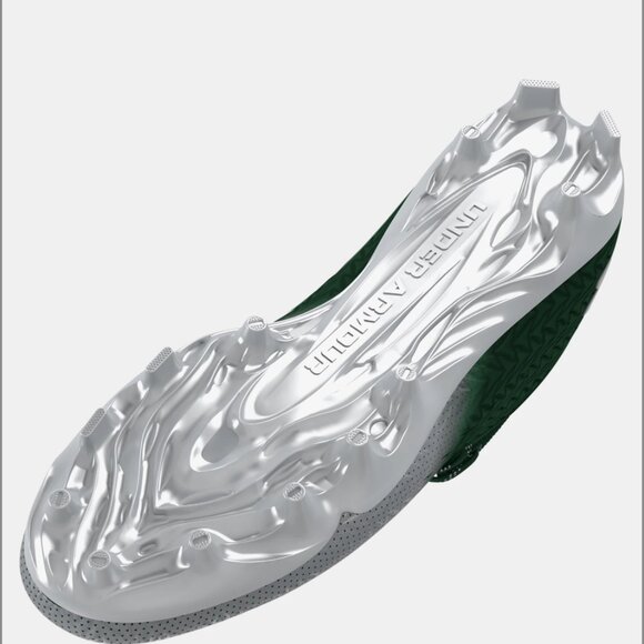 NEW Under Armour  Men\'s UA Spotlight 4 MC Football Cleats Green main image 8